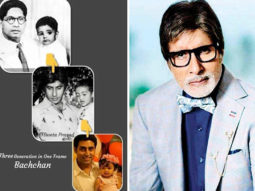 Amitabh Bachchan shares an UNMISSABLE throwback picture with Abhishek, Aaradhya and his dad
