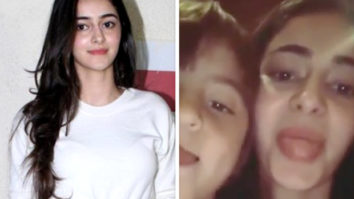 Ananya Panday teaches a funny trick to AbRam and the Internet can’t get over their goofiness