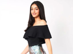 Ananya Panday looks all things dreamy in this shimmery outfit