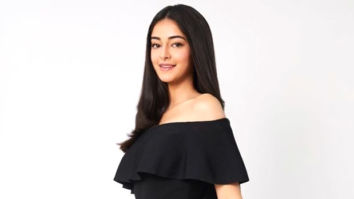 Ananya Panday looks all things dreamy in this shimmery outfit