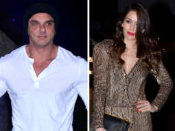 Arbaaz Khan hosts a dinner party for Giorgia Andriani at Hakkasan, Bandra