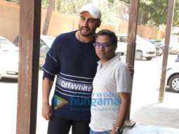 Photos: Arjun Kapoor and Rajkumar Gupta snapped promoting their film India’s Most Wanted