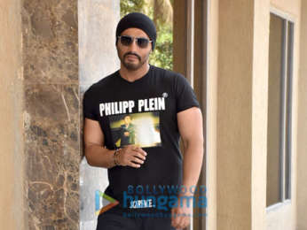 Arjun Kapoor snapped during India’s Most Wanted interviews