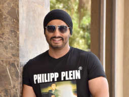 Arjun Kapoor snapped during India’s Most Wanted interviews