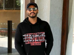 Arjun Kapoor snapped promoting his film India’s Most Wanted at JW Marriott in Juhu