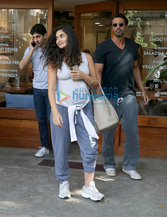 arjun rampal and gabriella demetriades snapped at sequel 2