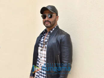 Arjun kapoor and Rajkumar Gupta grace the trailer launch of the film 'India's Most Wanted'
