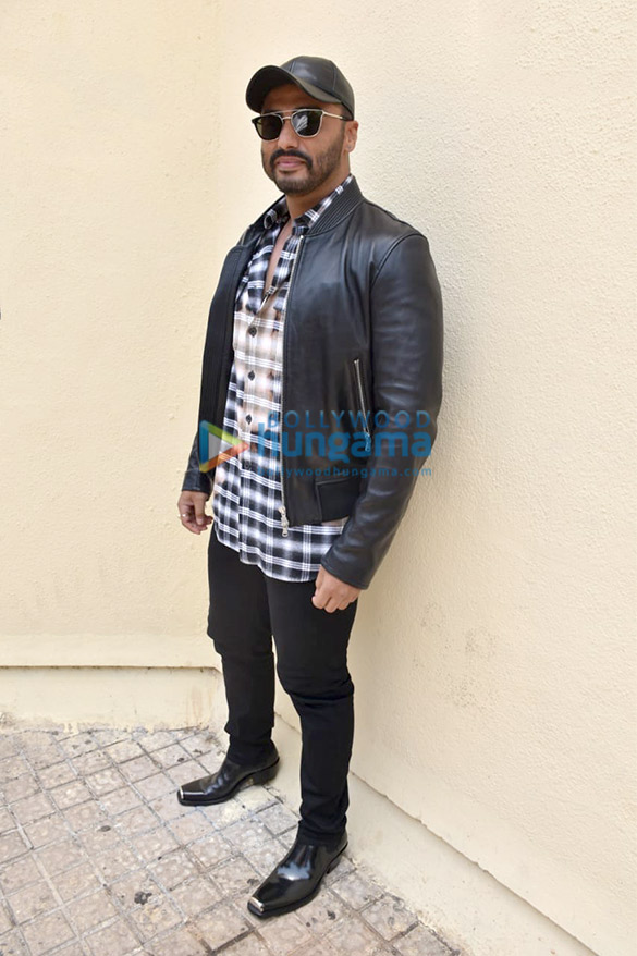 arjun kapoor and rajkumar gupta grace the trailer launch of the film indias most wanted 3