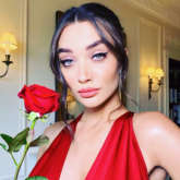 BAFTAs 2019: Pregnant Amy Jackson looks ravishing in crimson red gown (2)