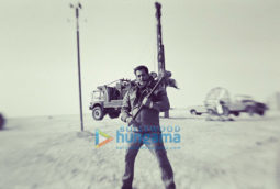 on the sets of the movie Bharat