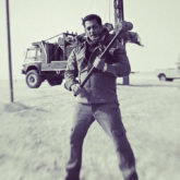 Bharat Salman Khan looks dapper as he poses at an oil field in the Middle East