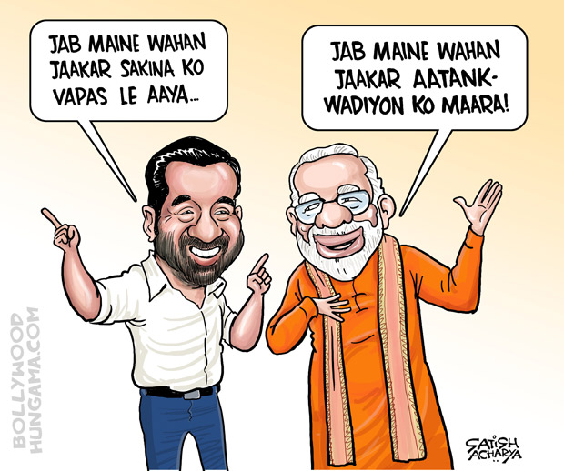 Bollywood Toons: Sunny Deol meets PM Modi! - Bollywood Hungama