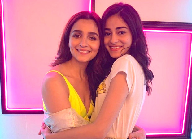 CUTENESS OVERLOAD! Alia Bhatt posed with Ananya Panday on the sets of ‘The Hook Up Song’