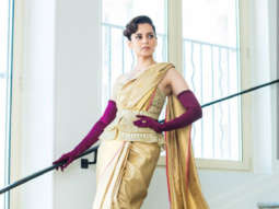 Cannes 2019 Day 1: Kangana Ranaut creates a STORM with a stunning custom saree and corset look