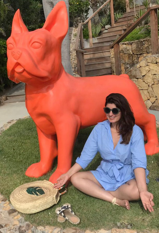 Twinkle Khanna replicates the Modi spiritual pose; shares a rather quirky post on it! 