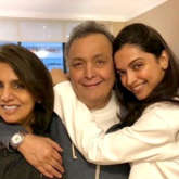 Deepika Padukone pays a visit to Rishi Kapoor and Neetu Kapoor in New York