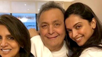 Deepika Padukone pays a visit to Rishi Kapoor and Neetu Kapoor in New York