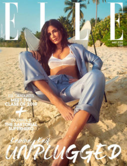 Katrina Kaif on the cover of Elle, May 2019