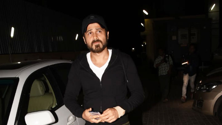 Emraan Hashmi with family SPOTTED at PVR, Juhu