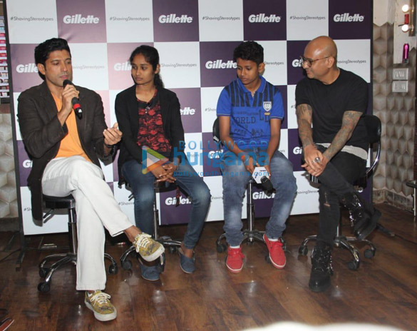 Farhan Akhtar and Hakim Aalim snapped attending the Gillette event