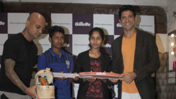 Farhan Akhtar and Hakim Aalim snapped attending the Gillette event