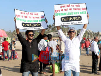 Inaamulhaq & Sharib Hashmi promote 'Nakkash' on cycle in Mumbai