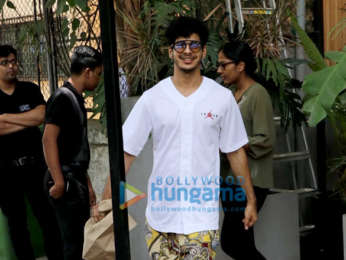 Ishaan Khatter spotted at Kitchen Garden in Juhu