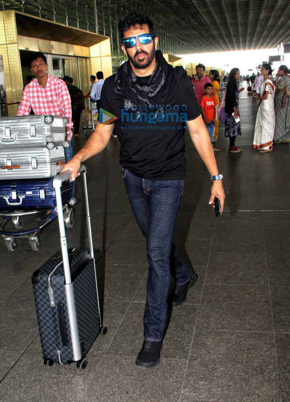 Photos: Kabir Khan and R Madhavan snapped at the airport