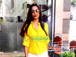 Malaika Arora spotted at a salon in Bandra