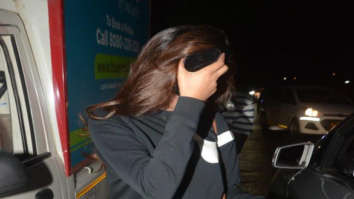 Nidhhi Agerwal spotted at a salon in Bandra