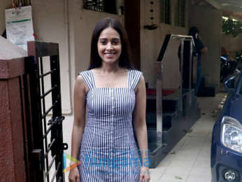 Nushrat Bharucha snapped at Matrix office in Bandra