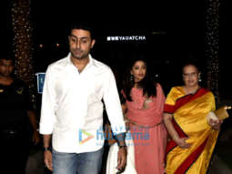 Photos: Abhishek Bachchan and Aishwarya Rai Bachchan spotted at Yauatcha in BKC