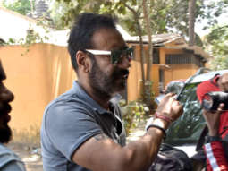 Photos: Ajay Devgn and Anushka Sharma spotted at a clinic in Versova