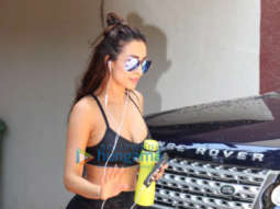 Photos: Janhvi Kapoor and Malaika Arora snapped outside the gym