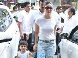 Photos: Kareena Kapoor Khan and Taimur Ali Khan spotted in Bandra