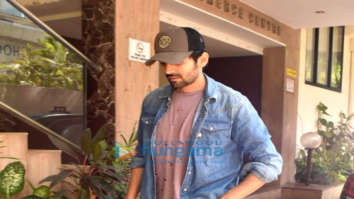Photos: Kartik Aaryan and Gurmeet Choudhary spotted at the Kwan office in Andheri