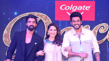 Photos: Madhuri Dixit snapped on the sets of Dance Deewane