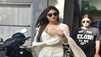 Photos: Mouni Roy snapped at Mukesh Chhabra’s office in Juhu
