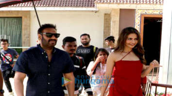 Photos: Rakul Preet Singh and Ajay Devgn snapped in Juhu
