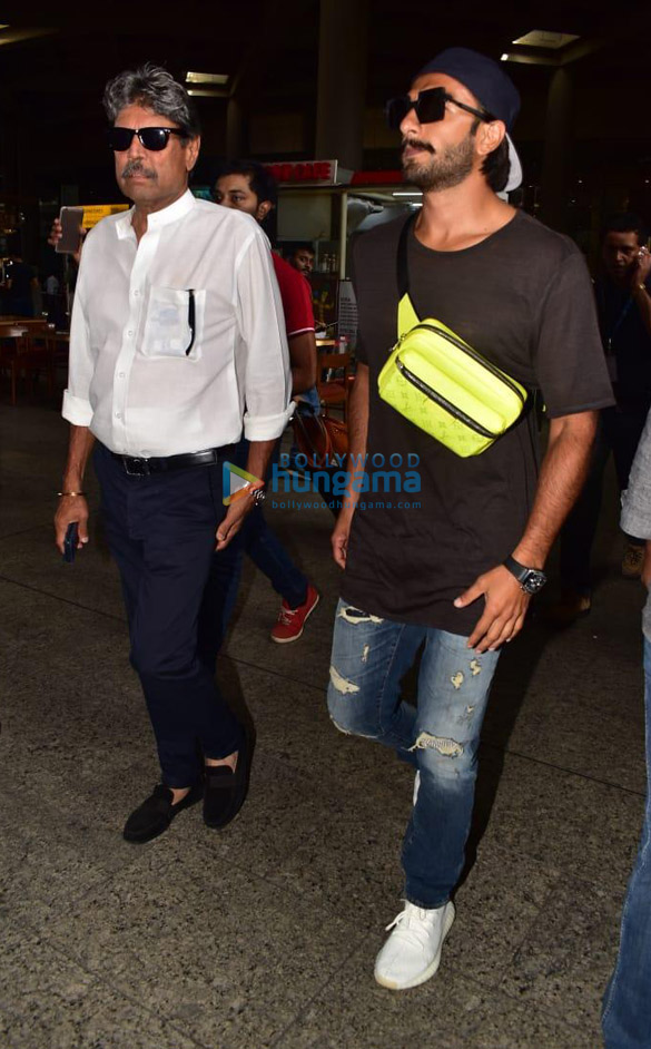 photos ranveer singh and kapil dev snapped at the airport 2