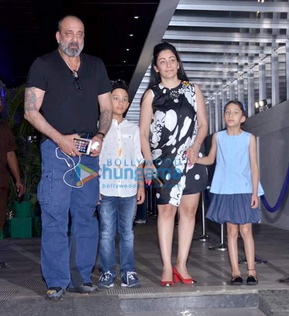 Photos: Sanjay Dutt spotted with family at Hakkasan, Bandra