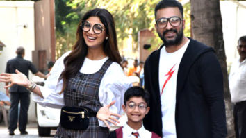 Photos: Shilpa Shetty and Raj Kundra snapped celebrating their son Viaan Raj’s birthday