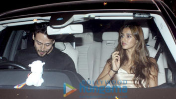 Photos: Tiger Shroff and Disha Patani spotted at Bayroute, Juhu