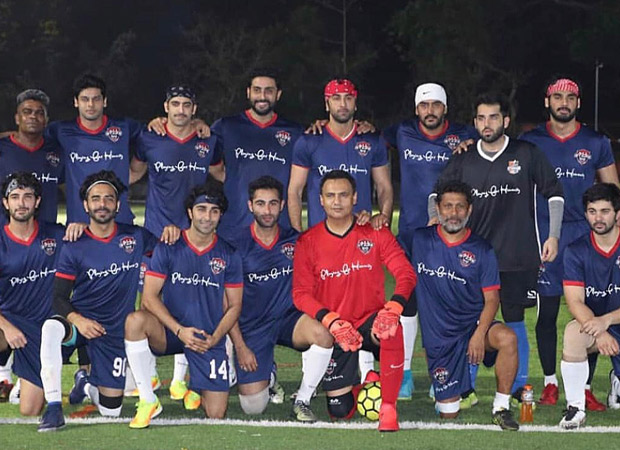 Ranbir Kapoor and Abhishek Bachchan’s football team slays the television stars in a fun match