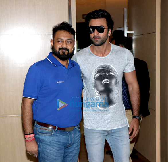 ranbir kapoor snapped attending the launch of the panasonic campaign dil se 4