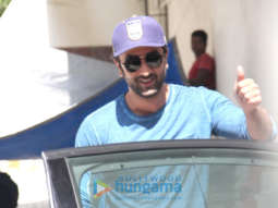 Ranbir Kapoor spotted at the Dharma office in Bandra