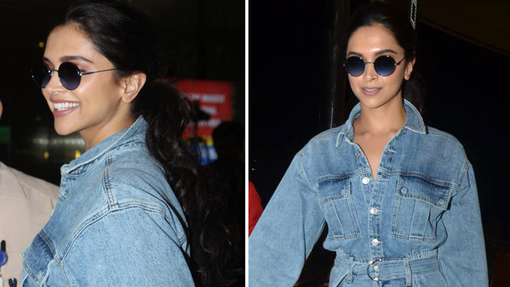 SPOTTED: Deepika Padukone at Mumbai Airport flying to Dubai