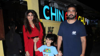 SPOTTED: Shilpa Shetty with family at Chin Chin Chu restaurant, Juhu