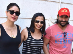 Saif Ali Khan and Kareena Kapoor Khan snapped at Rujuta Diwekar’s office for Facebook live event