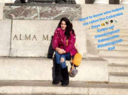 Sara Ali Khan shares a throwback picture from her Alma Mater